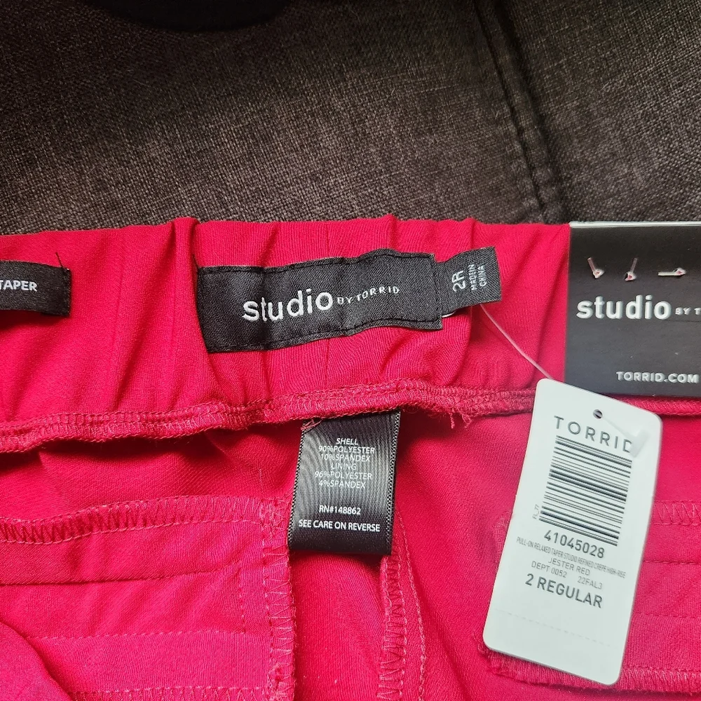 Torrid Studio Red Pants - Picture 4 of 6